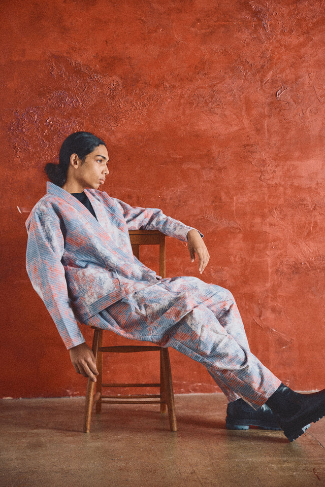 "Kasuri Sashiko DABO"