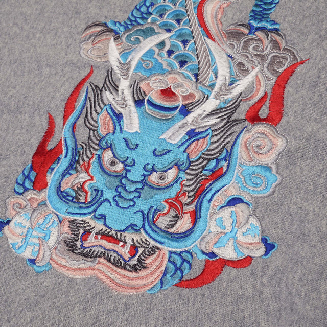 DARUMA-shôten Dragon EMBROIDERY SWEATSHIRT