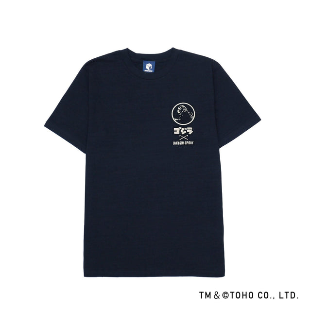 ゴジラ 火消魂抜染TEE
