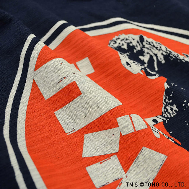 ゴジラ 火消魂抜染TEE