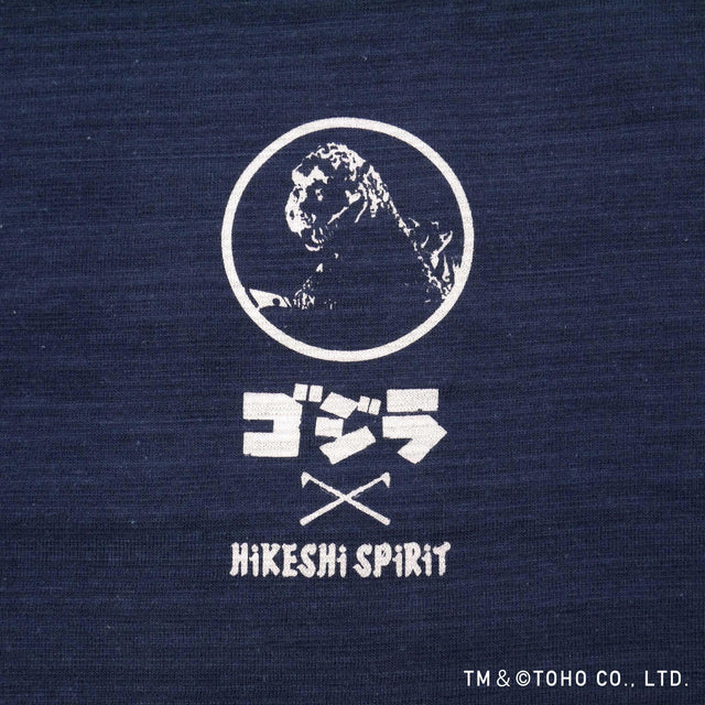 ゴジラ 火消魂抜染TEE
