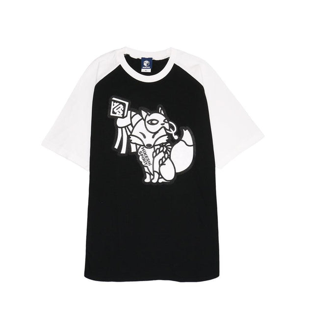 狐町 UV RAGLAN TEE