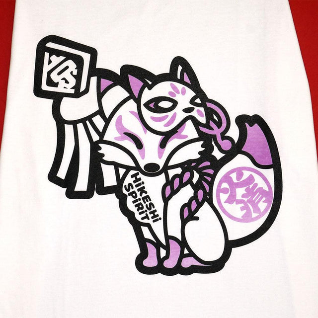 狐町 UV RAGLAN TEE