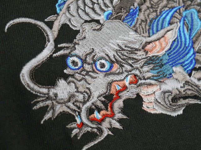 DARUMA-shôten Dragon EMBROIDERY TEE