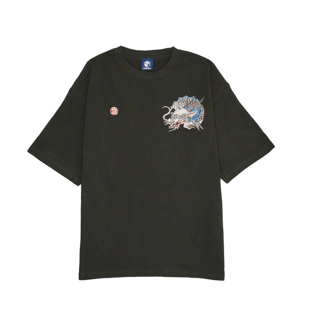DARUMA-shôten Dragon EMBROIDERY TEE