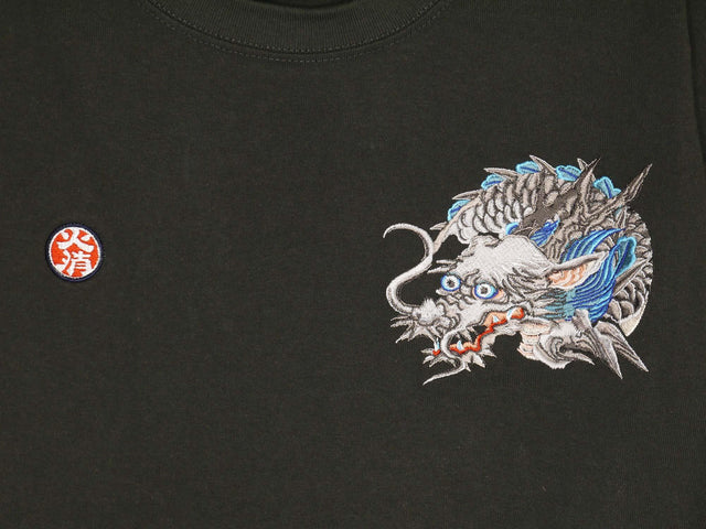 DARUMA-shôten Dragon EMBROIDERY TEE