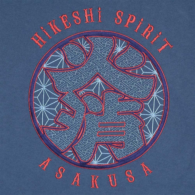 火消大紋 EMBROIDERY TEE - HiKESHi SPiRiT(火消魂)