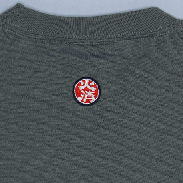狐面 EMBROIDERY TEE - HiKESHi SPiRiT(火消魂)