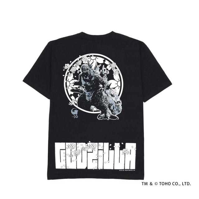 ゴジラ 火消魂 桜UV TEE