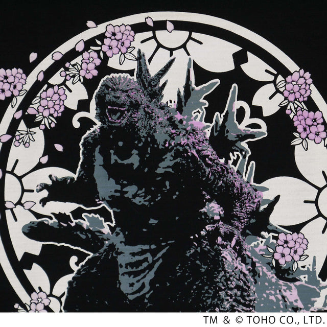 ゴジラ 火消魂 桜UV TEE