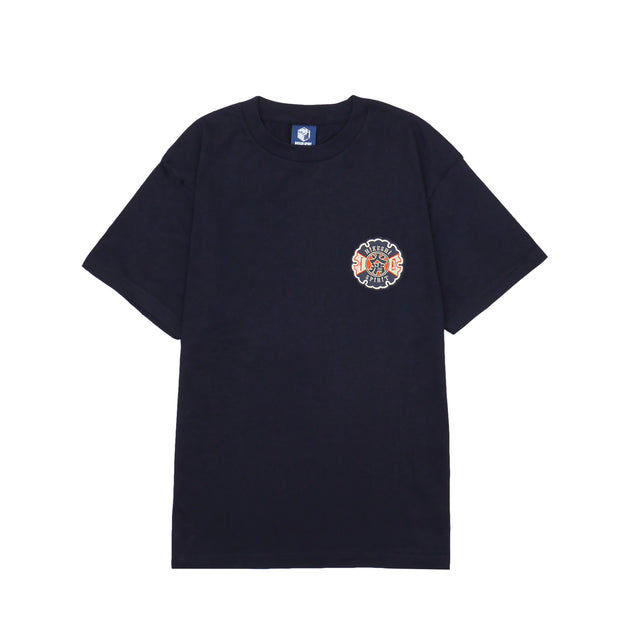 HiKESHi snowflake ring pattern TEE