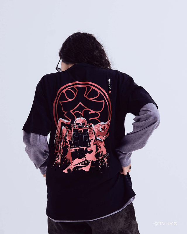 STRICT-G HiKESHi SPiRiT Sumi Ink Painting MS-06S T-Shirt