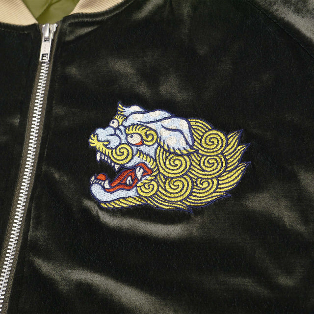 サラマンダーJAPAN MAP スカジャン