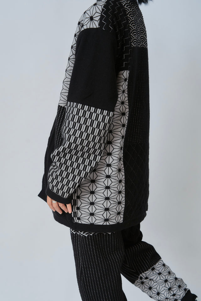 TRAD PATTERN KNIT HANTEN