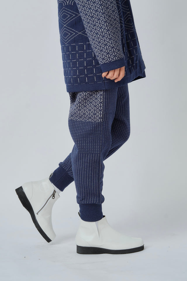 TRAD PATTERN KNIT PANTS