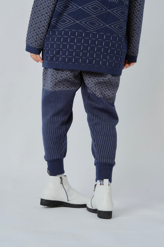 TRAD PATTERN KNIT PANTS