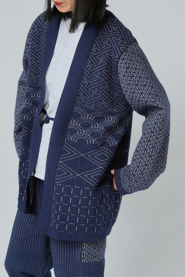 TRAD PATTERN KNIT HANTEN