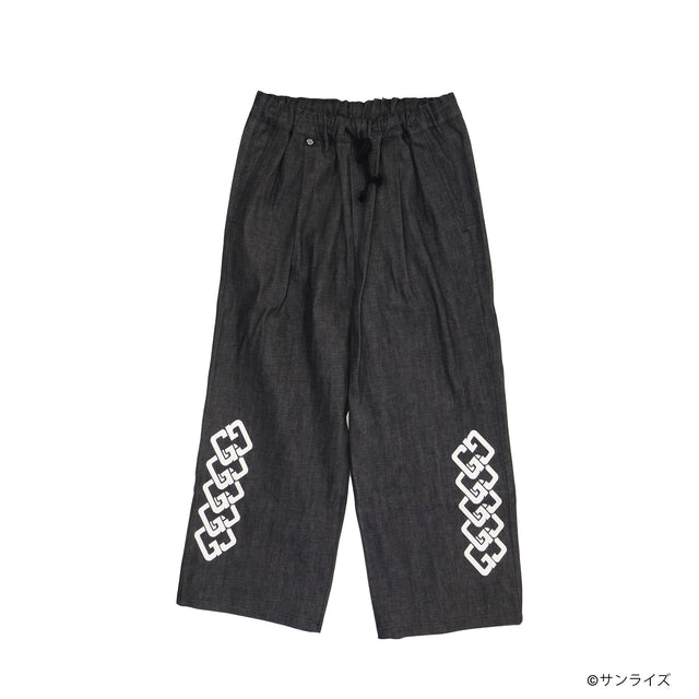 STRICT-G 火消魂 DENIM WIDE PANTS