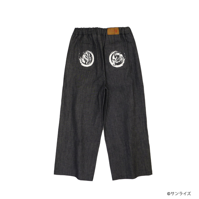 STRICT-G 火消魂 DENIM WIDE PANTS