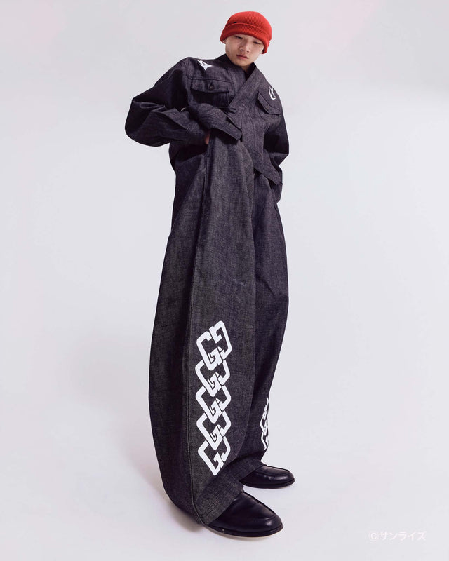 strict - g HiKESHi SPiRiT DENIM WIDE PANTS