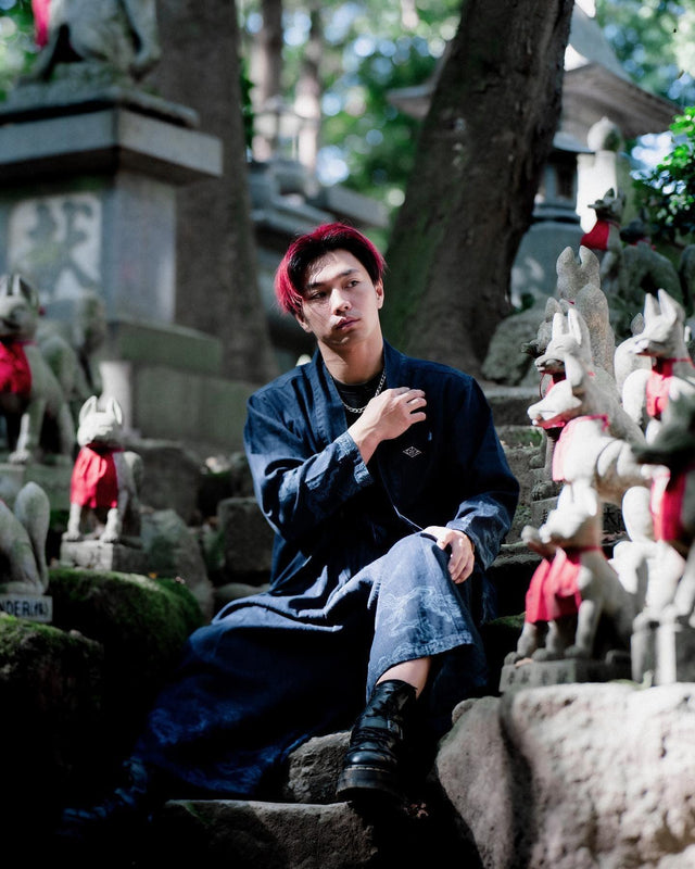 DENIM HANTEN-KUMO- - HiKESHi SPiRiT(火消魂)