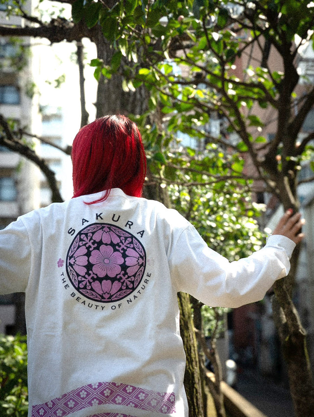 HIKESHI SAKURA UV L/S TEE