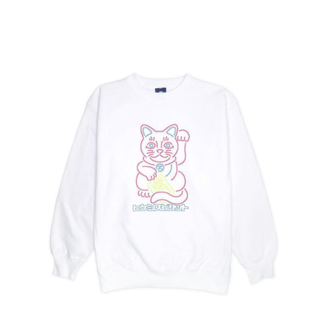 NEON 白猫 SWEAT SHIRT