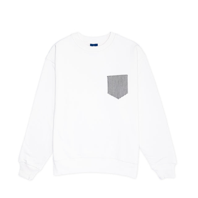 SASHIKO POCKET SWEAT SHIRT