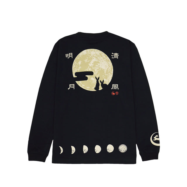 火消魂 月見兎 L/S TEE