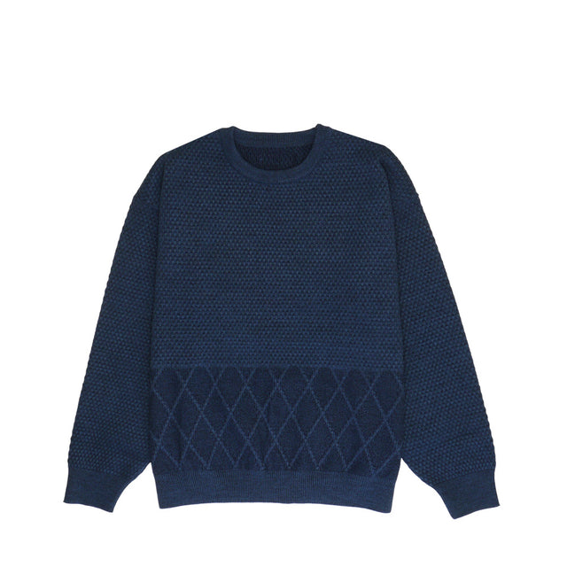 SASHIKO-LIKE KNIT PO