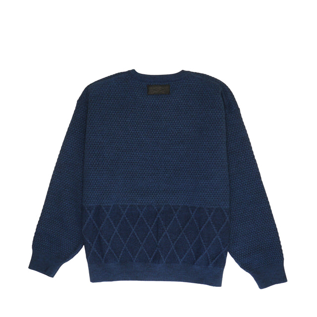 SASHIKO-LIKE KNIT PO