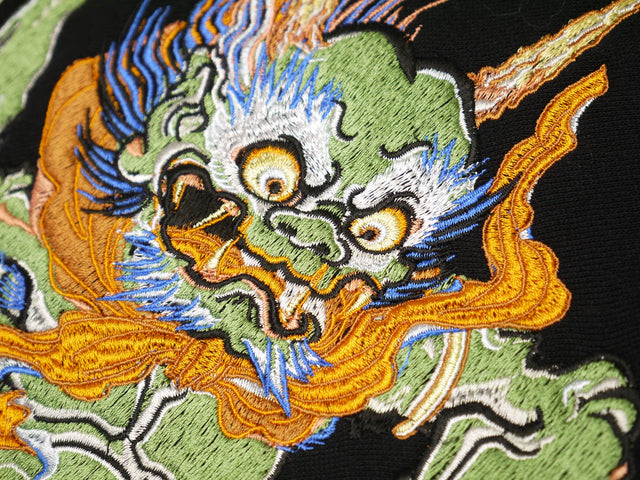 DARUMA-shôten  Oni(demons) EMBROIDERY SWEATSHIRT