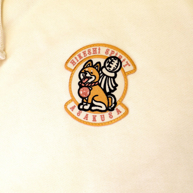 ［OUTLET］浅色柴犬连帽衫