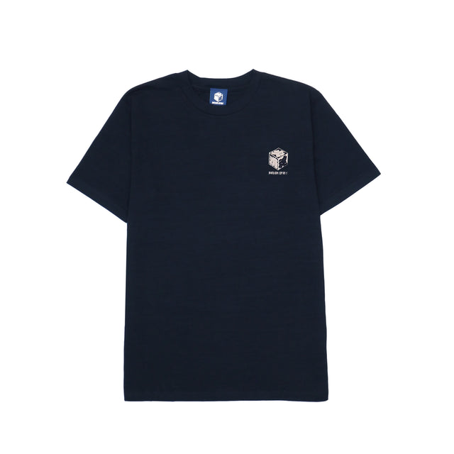 PEACE AND QUIET FROG DISCHARGED SLUB TEE