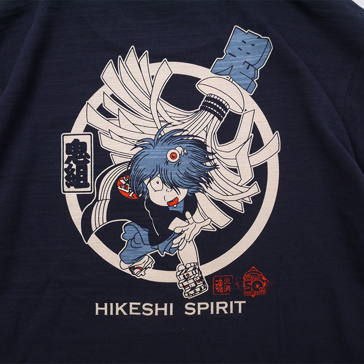 火消魂｜［OUTLET］ゲゲゲの鬼太郎抜染スラブTEE – HiKESHi SPiRiT(火消魂)