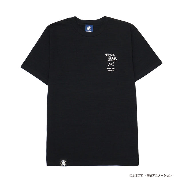 [Product not available for overseas sale]GeGeGe no Kitaro Discharge Print Slab Tee TYPE2