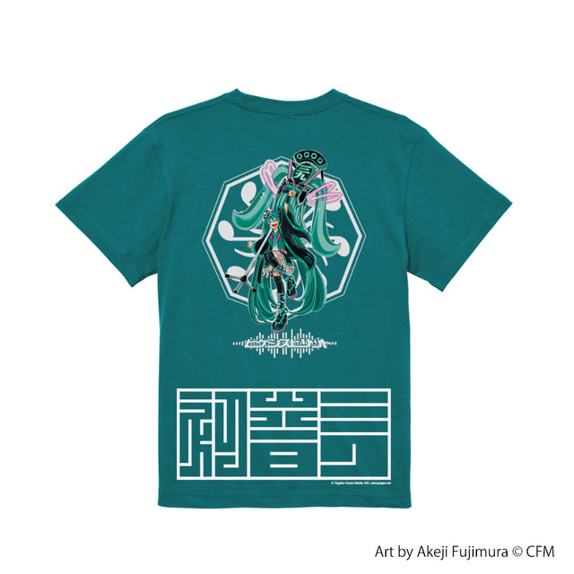 火消魂×初音ミク TEE