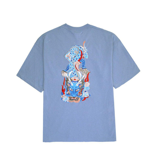 だるま商店 龍 EMBROIDERY TEE - HiKESHi SPiRiT(火消魂)