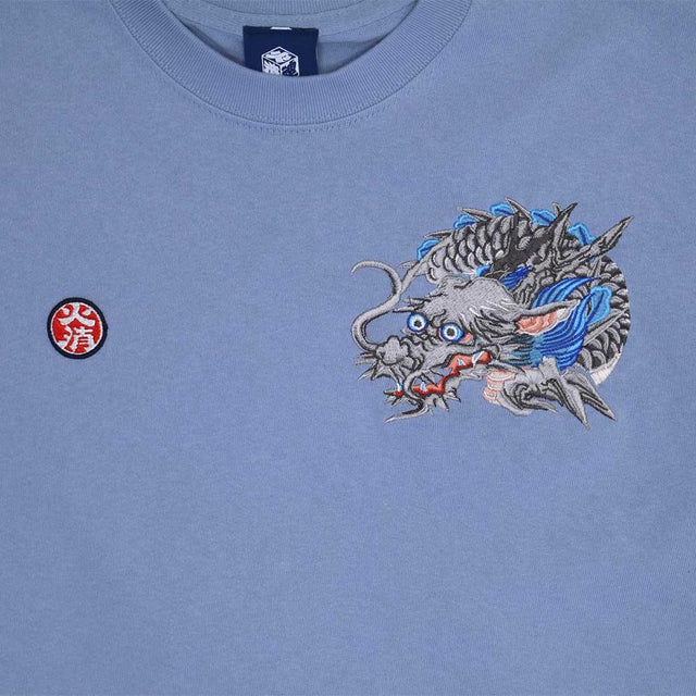 だるま商店 龍 EMBROIDERY TEE - HiKESHi SPiRiT(火消魂)