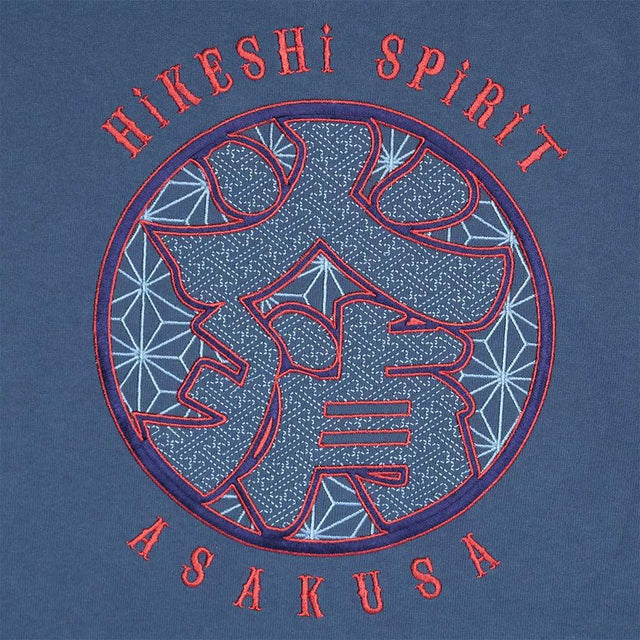 火消大紋 EMBROIDERY TEE - HiKESHi SPiRiT(火消魂)