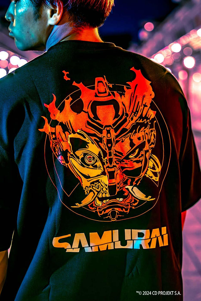 Cyberpunk 2077 x HiKESHi SPiRiT SAMURAI TEE produced by CHA2