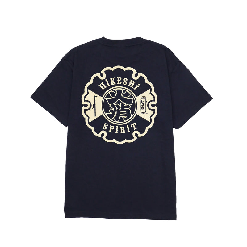 火消雪輪紋TEE