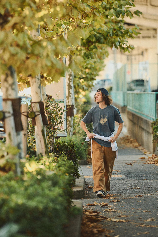 火廼化神(HiNOKESHiN) Vintage Print TEE