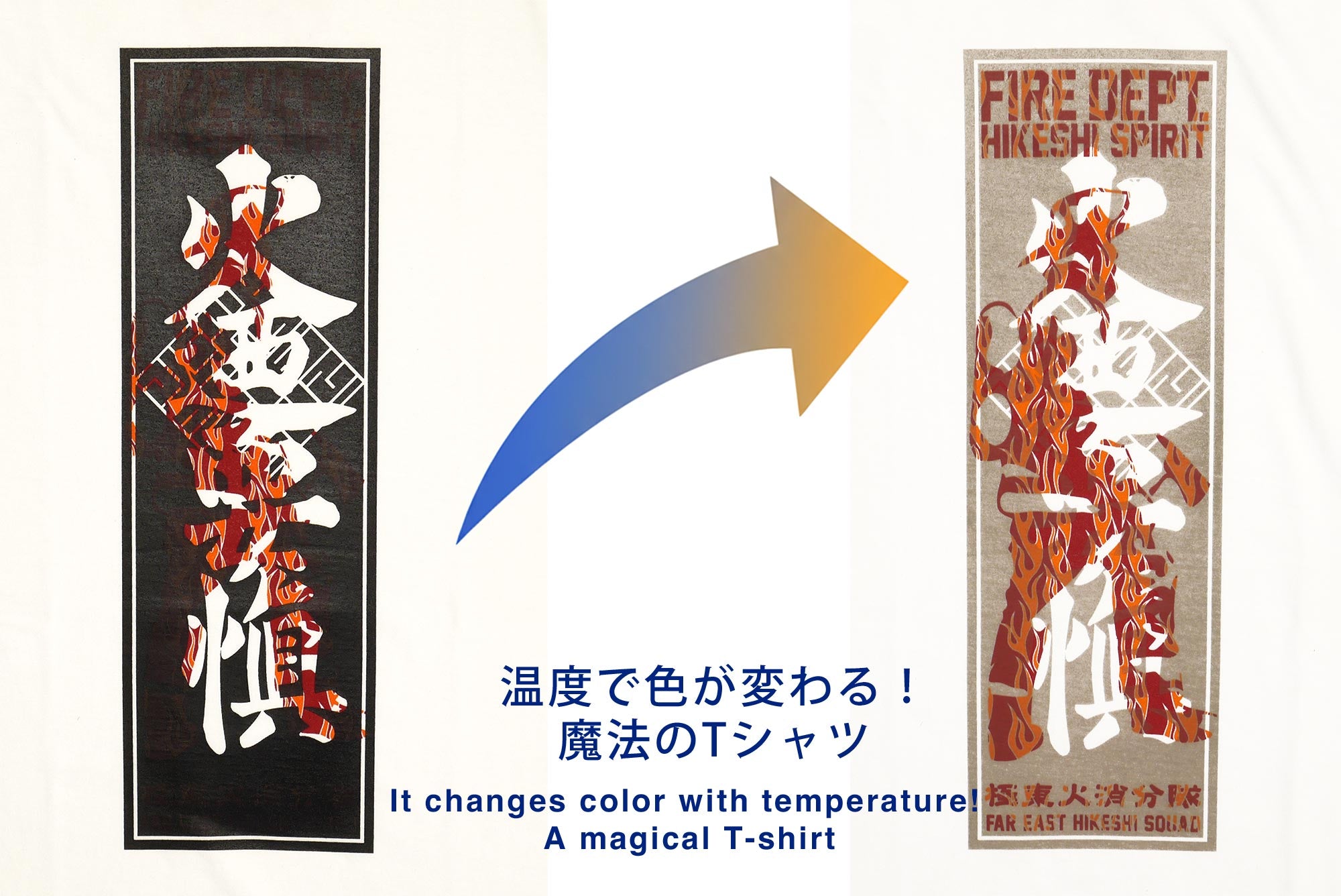 火消分隊 THERMO TEE – HiKESHi SPiRiT(火消魂)