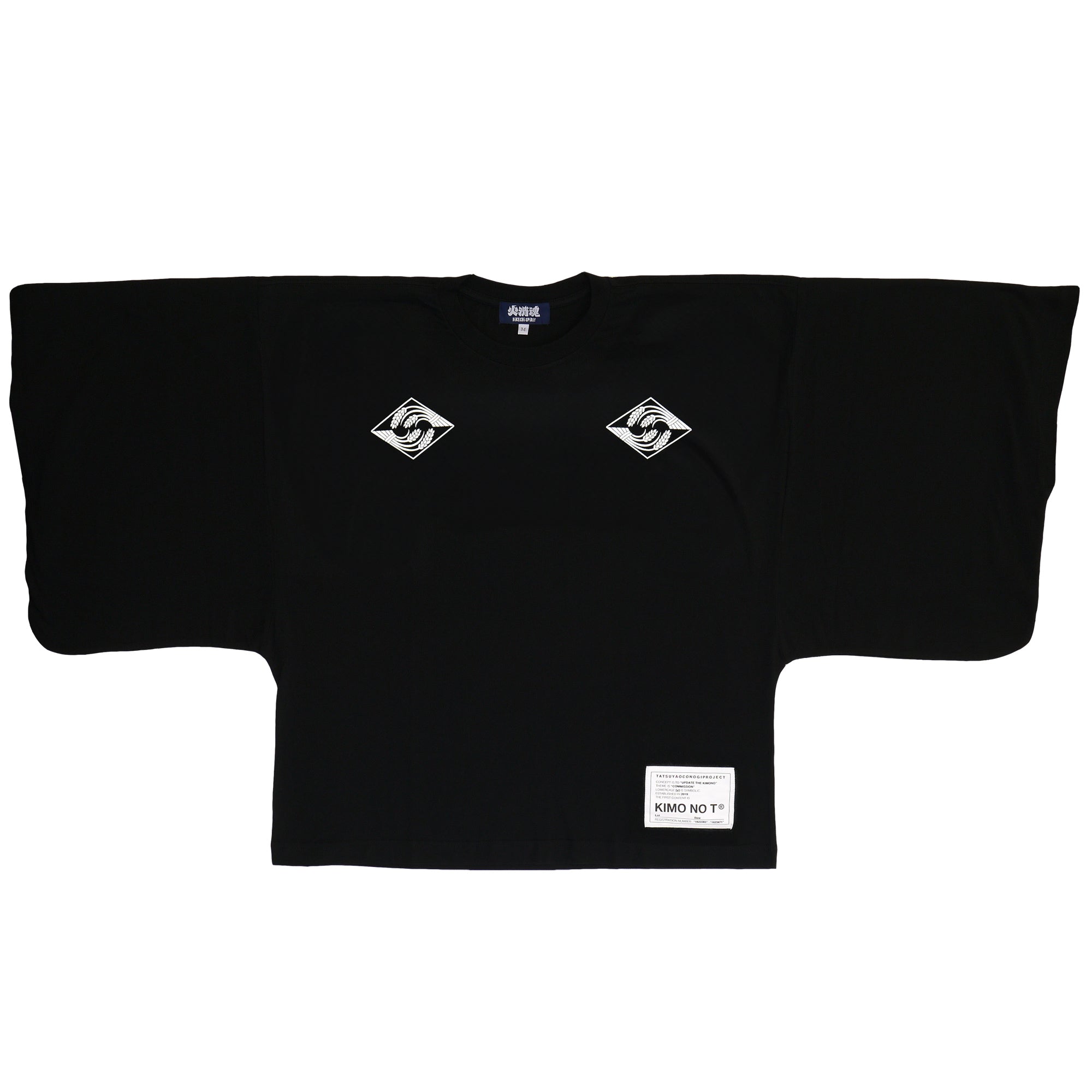 火消魂｜KIMO NO T 五穀豊穣 稲荷大紋のUV変色キモノT – HiKESHi