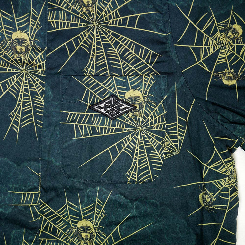 Spider -wicks diagram half shirt