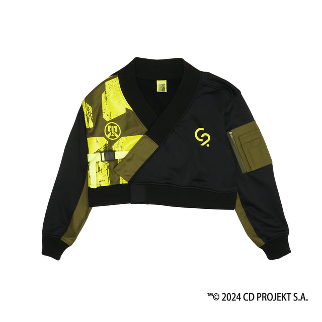 Cyberpunk 2077 x HiKESHi SPiRiT CROPPED SAMUE JACKET produced by CHA2