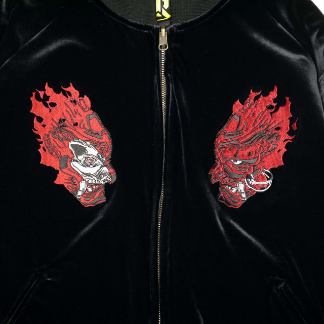 Cyberpunk 2077 x HiKESHi SPiRiT REVERSIBLE BOMBER JACKET produced by CHA2