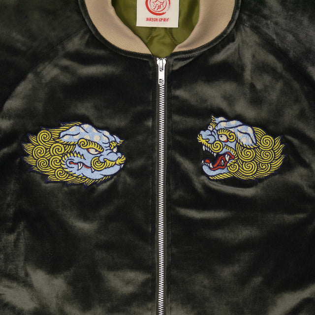 サラマンダーJAPAN MAP スカジャン