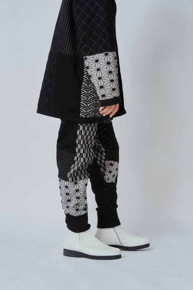 TRAD PATTERN KNIT PANTS